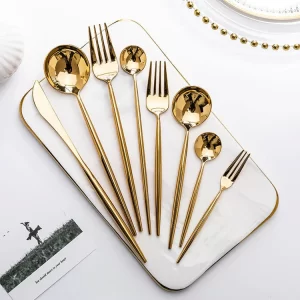 Beautiful Stainless Steel Tableware Cutlery Silverware Set