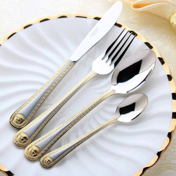 4pcs Vintage Western Cutlery Set