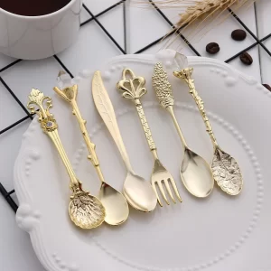 6pcs Vintage Spoons and Forks